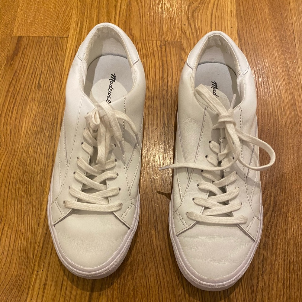 Madewell sidewalk low top sneaker size 10
